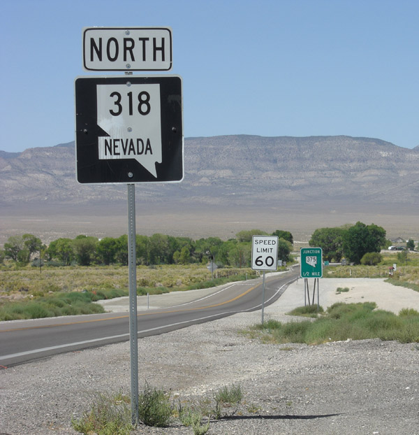 NV375 also (officially) known as Extraterrestrial Highway.
