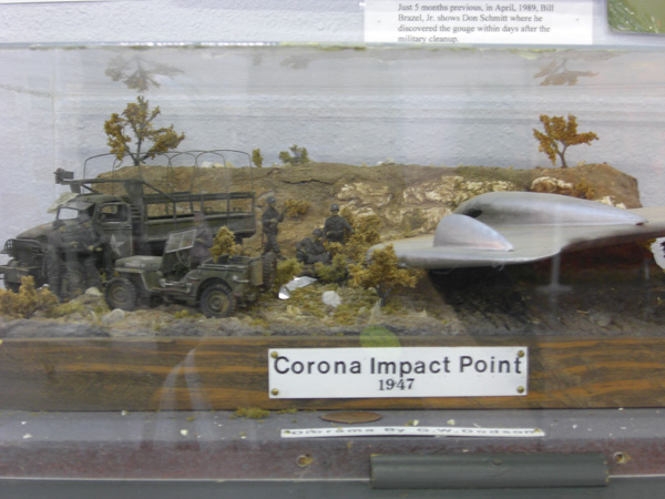 UFO Museum: Corona Impact Point 1947.