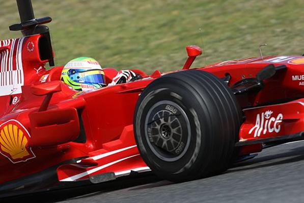 Ferrari hubcap